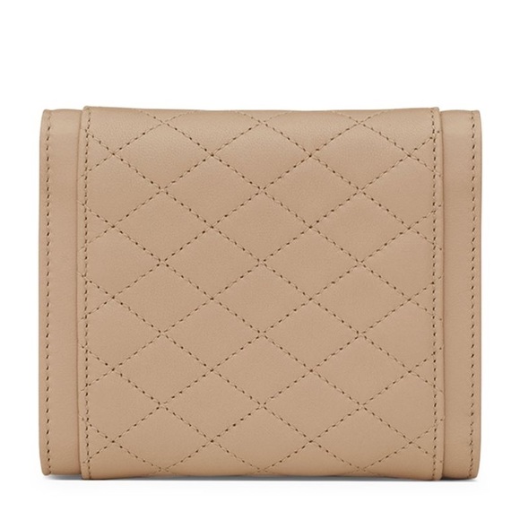 Saint Laurent YSL Gaby Envelope Trifold Quilted Leather Wallet - Picture 9 of 16